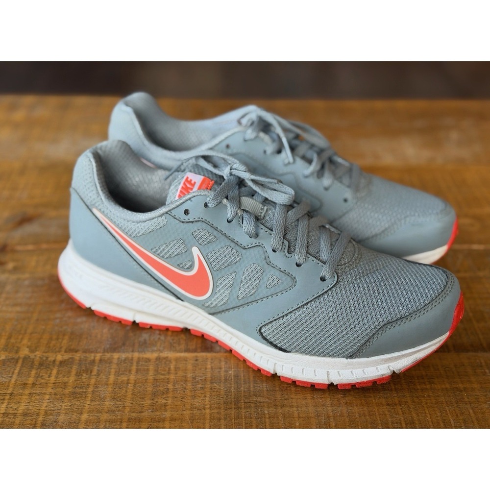 Nike Womens Downshifter 684765-004 Gray Pink Running Shoes Sneakers Size 9 EUC - Picture 2 of 6